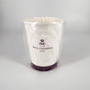 Bicchiere in Cartoncino Bianco Biodegradabile e Compostabile 230 ml Imbustato Personalizzato