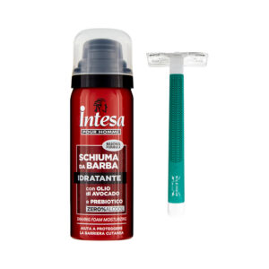 Set Barba Top Wilkinson Rasoio e Schiuma da Barba 50 ml Intesa