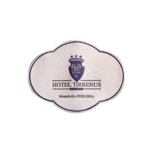 Centrino Portacortesia e Coprivassoio Sagomati Carta Ovattata Personalizzati