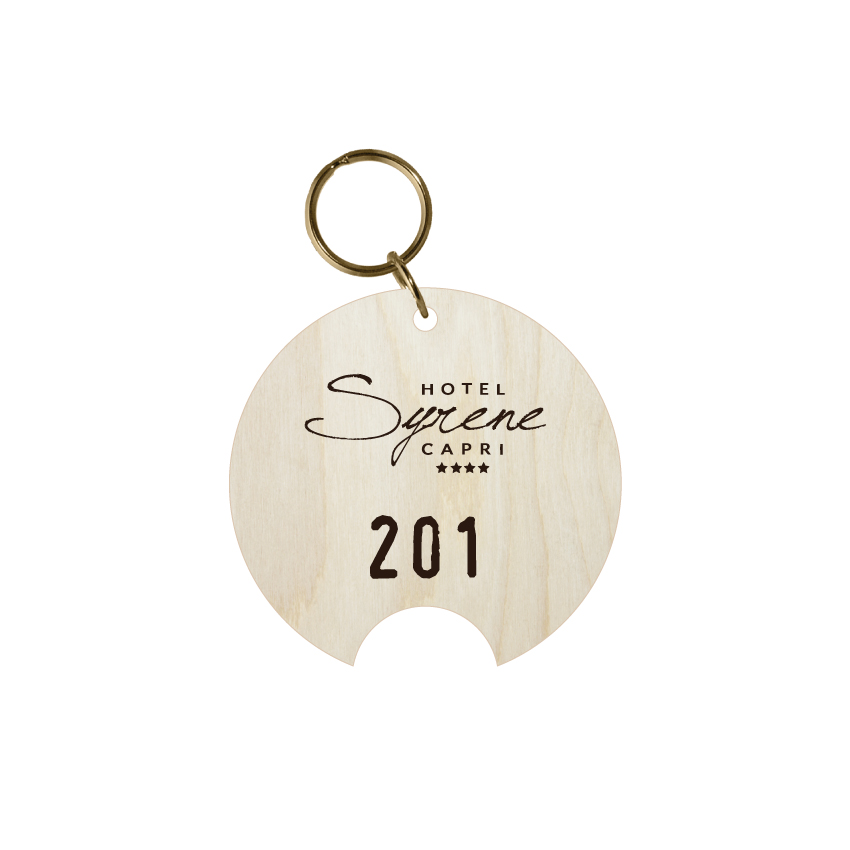 Portachiavi Camere in Legno Linea Wood - immagine 2