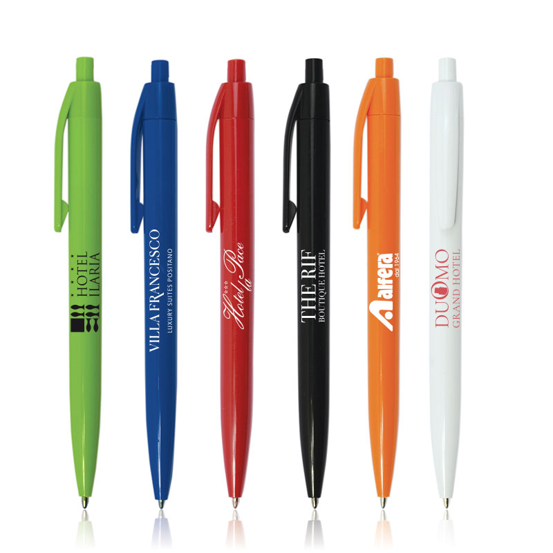 Penna a Scatto Colorata Basic - immagine 3