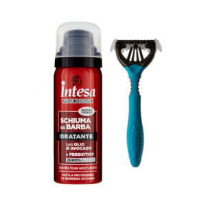 Set Barba Top Wilkinson Rasoio Xtreme 3 e Schiuma da Barba 50 Ml Intesa