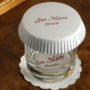 Copribicchiere in Carta Personalizzati