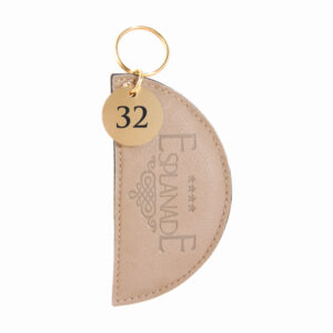 Portachiavi in Ecopelle Mezzaluna
