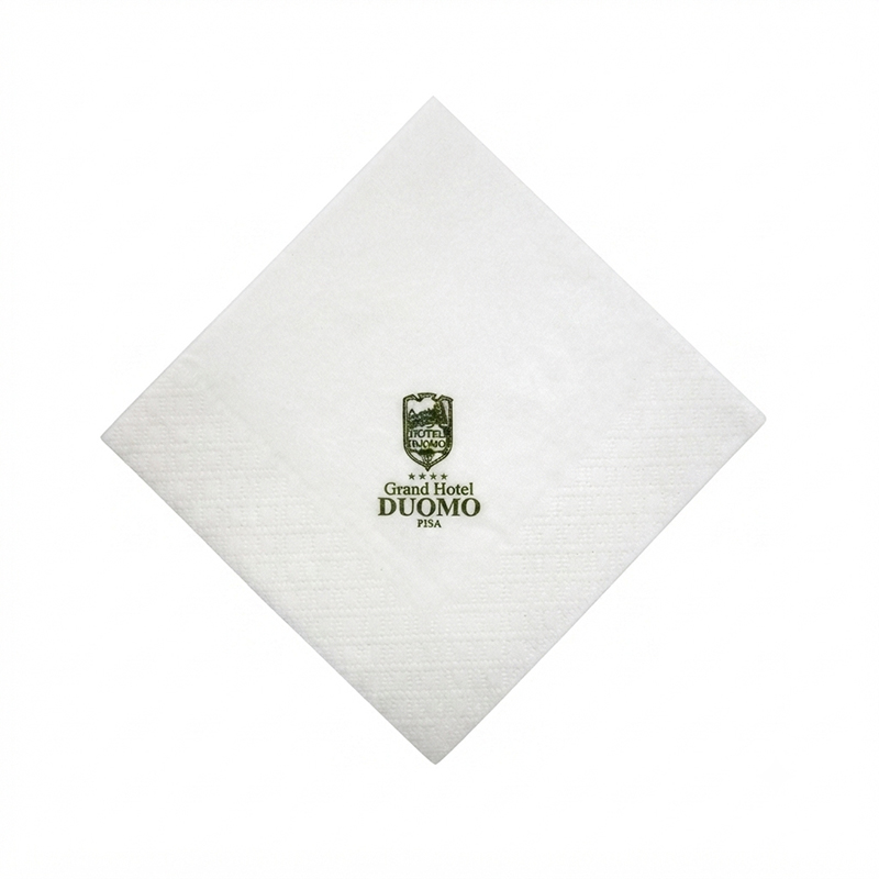 Tovagliolo Pura Ovatta 2 Veli Personalizzato 25 x 25 - immagine 2