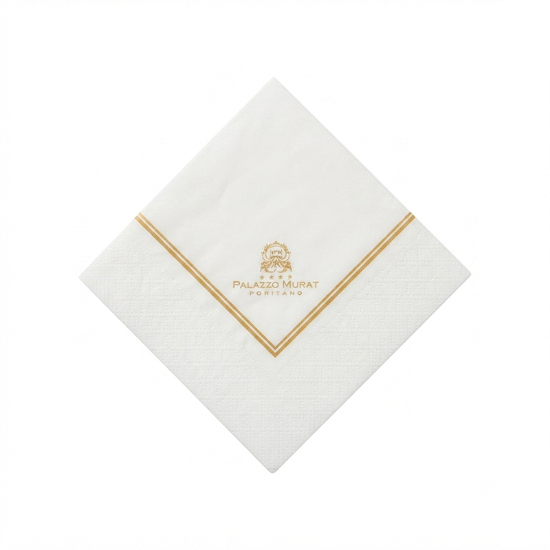 Tovagliolo Pura Ovatta 2 Veli Personalizzato 25 x 25