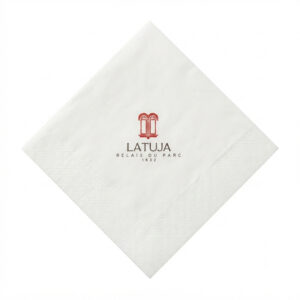 Tovagliolo Pura Ovatta 2 Veli Personalizzato 30 x 30
