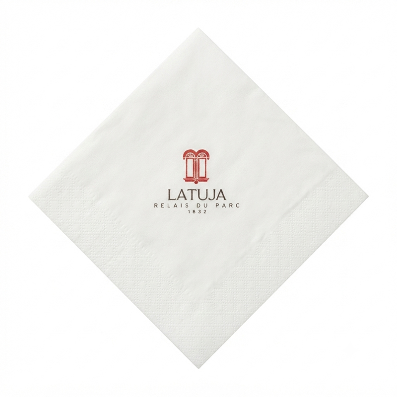 Tovagliolo Pura Ovatta 2 Veli Personalizzato 30 x 30
