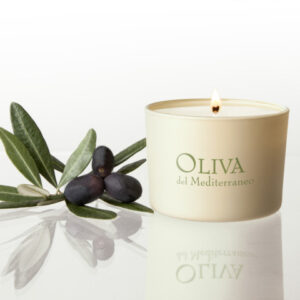 Candela Profumata Oliva Del Mediterraneo