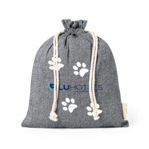 Borsa Ecologica per Accessori Animali in Cotone Riciclato Personalizzata