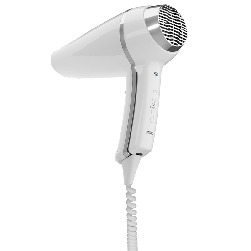 Asciugacapelli 1400 W Ionizzante Clipper Presa Bianco