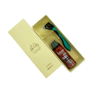 Set Barba Top con Bomboletta Schiuma in Gift Box Svedese Personalizzato