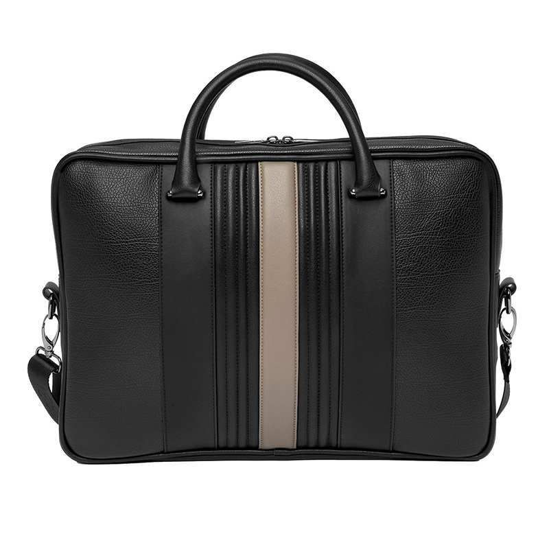 Borsa Documento Delano Taupe & Black CERRUTI 1881 - immagine 4