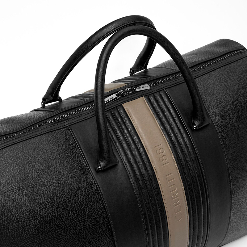 Borsa da Viaggio Delano Taupe & Black CERRUTI 1881 - immagine 2