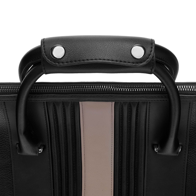 Borsa da Viaggio Delano Taupe & Black CERRUTI 1881 - immagine 6