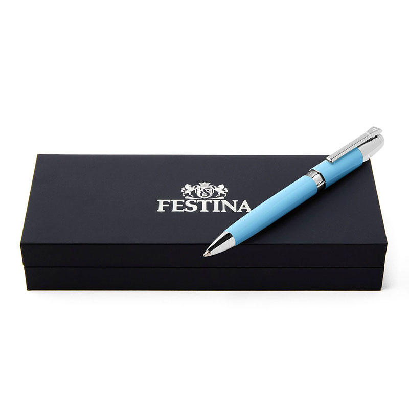 Penna a Sfera Classicals Chrome Light Blue di Festina - immagine 4