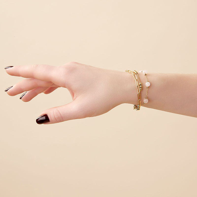Bracelet Andrea Gold Pink di Cacharel - immagine 2