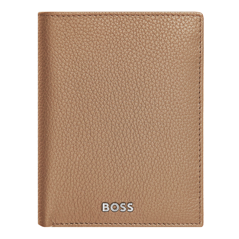 Card Holder with Flap and Money Pocket Classic Grained di Hugo Boss - immagine 4