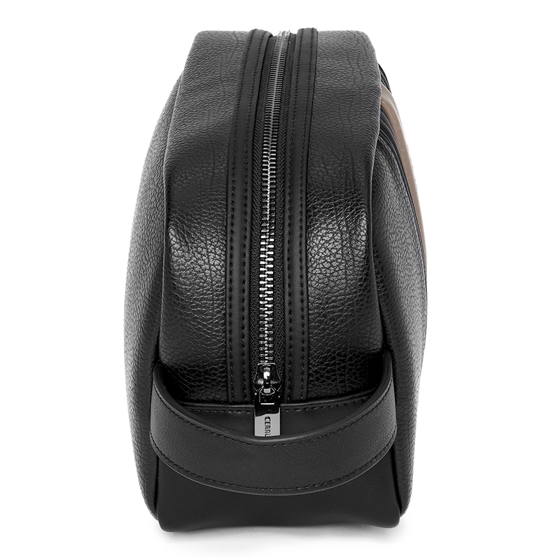 Dressing Case Delano Taupe & Black CERRUTI 1881 - immagine 3