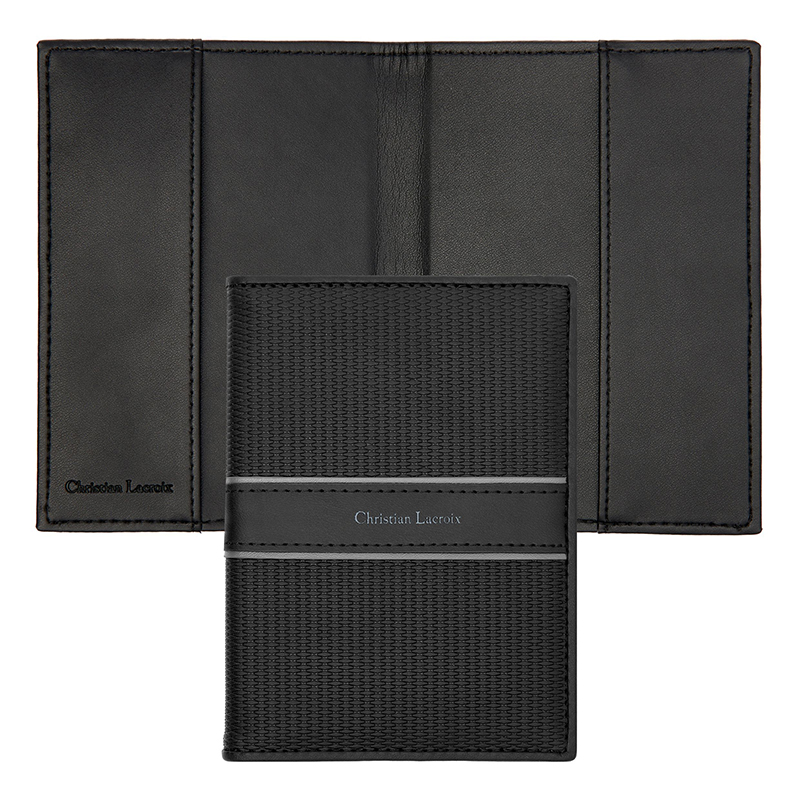 Passport Holder Caprio Black Christian Lacroix