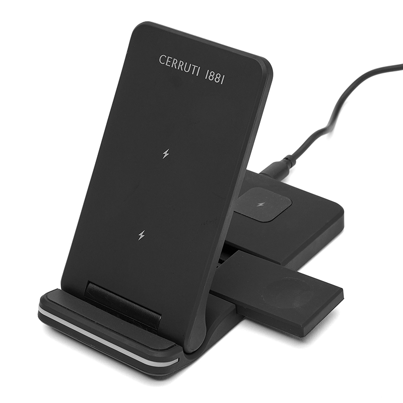 Wireless Charger Block Black CERRUTI 1881 - immagine 2
