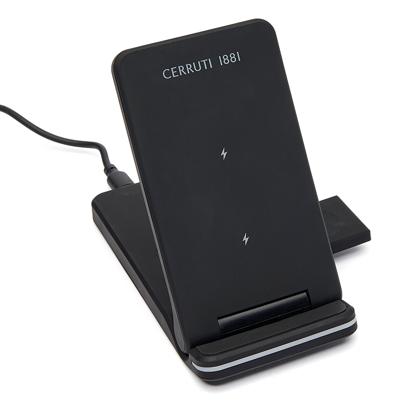 Wireless Charger Block Black CERRUTI 1881 - immagine 3