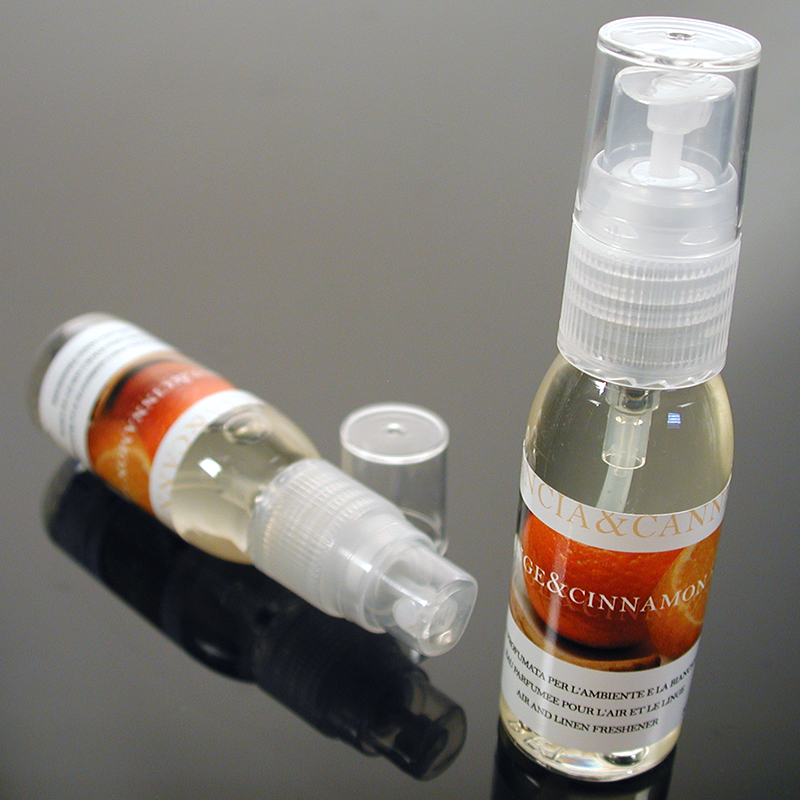 Acqua Profumata Flacone da 30 ml Arancia e Cannella