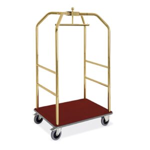 Carrello Portavaligie Americano Max Dorato
