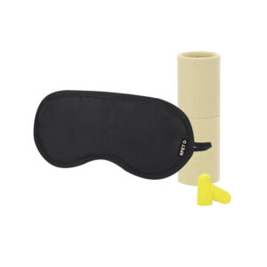 Mascherina e Tappi per Orecchie in Set da Viaggio Generico