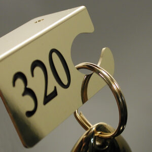 Ganci Ottone Satin per Portachiavi