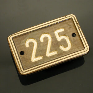 Numeri Porta in Bronzo Fuso
