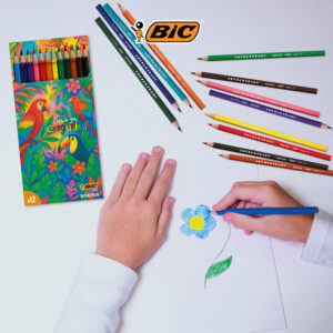 BIC® Kids Evolution® Colouring Kid Set da 12 Matite Colorate