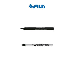 Lapis Tondo FILA cm 9 in Legno Nero senza Gomma Serie Black