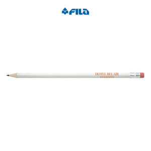 Lapis Tondo FILA cm 18 in Legno con Gomma Serie Silver