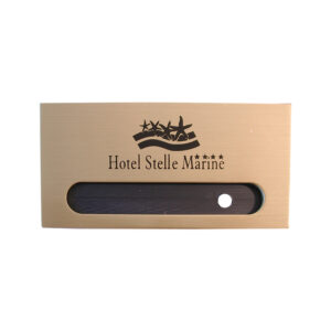 Distintivi in Ottone Dorato Satin Attacco con Spilla e Morsetto