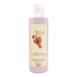Flacone Dispenser con Tappo Dosatore Body Lotion/Latte Corpo 200 ml Vitis Italica