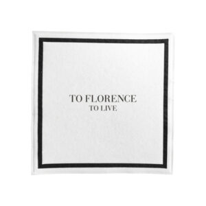 Sottobicchiere Quadro Carta Ovattata Riciclabile Personalizzato